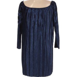 Romeo & Juliet Couture Pleated Velvet Dress M NWT